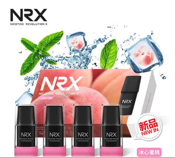 NRX尼威煙彈 電子煙霧化彈 一盒四入 買十送主機 台灣電子煙批發 711到付